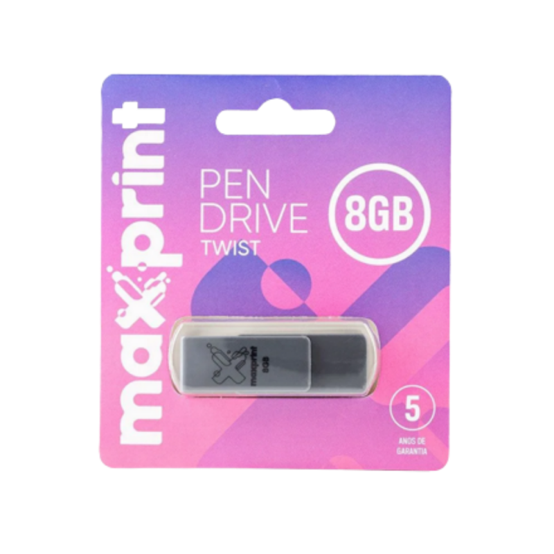 PEN DRIVE TWIST 8GB MAX PRINT REF:5000016